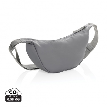 Logotrade corporate gifts photo of: Crescent AWARE™ RPET half moon sling bag